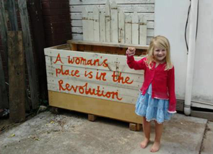 AWomansPlace A Woman's place is in the Revolution
