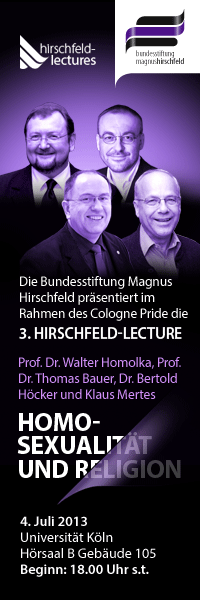 3. Hirschfeld-Lecture