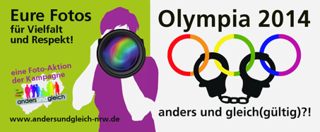 anders und gleich, weil … mitmachen und gewinnen