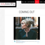 Screenshot vickybeeching.com