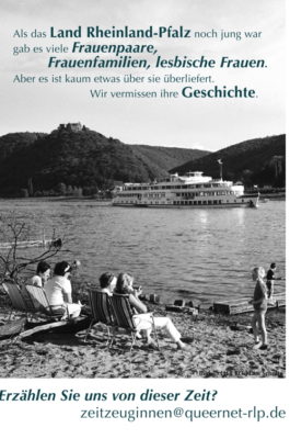 Zeitzeuginnen aus Rheinland-Pfalz gesucht