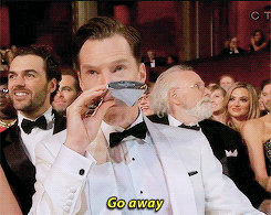Benedict Cumberbatch: Go away