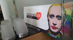 Vienna Pride Parade, Putin-Protest: To Russia with Love, © Larissa