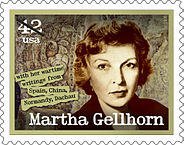 Martha Gellhorn Stamp, 2008 Journalisten-Serie US Postal Service