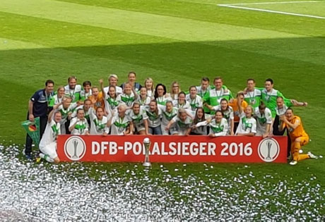 VFL Wolfsburg gewinnt zum dritten Mal den DFB-Pokal