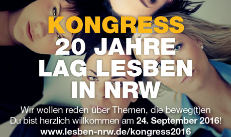 Kongress: Die Kraft des L – 20 Jahre LAG Lesben in NRW