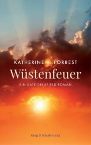 Titelbild Wüstenfeuer von Kathrine V. Forrest, © Verlag Krug&Schadenberg